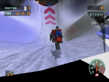 Sled Storm screen shot game playing